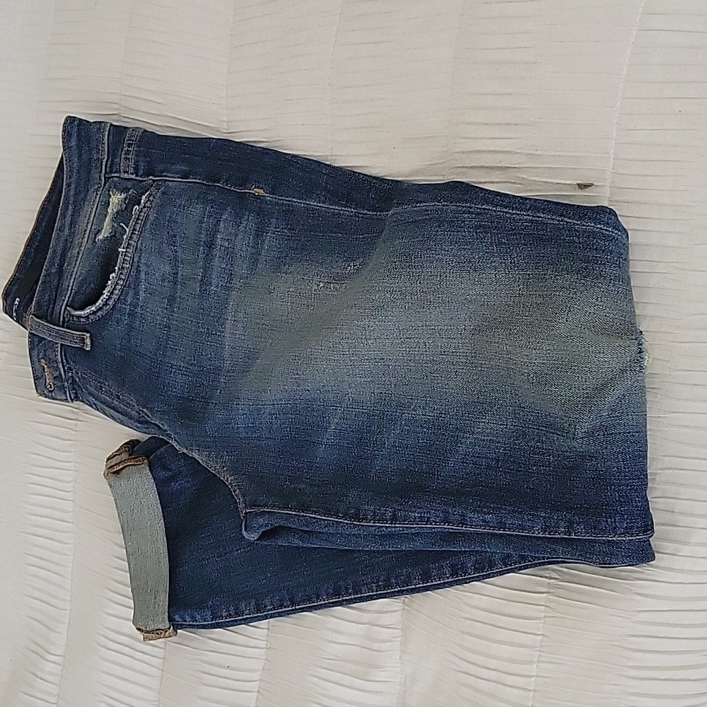 Joe's Jeans distressed cuffed jeans